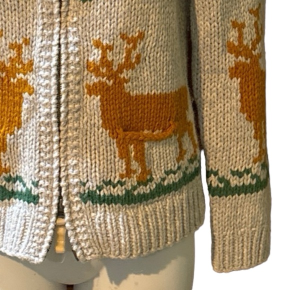 Vintage American Eagle Outfitters Zip Up Alpaca Blend Cardigan - Picture 7 of 16